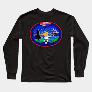 Black Panther Art - NASA Space Badge 47 Long Sleeve T-Shirt